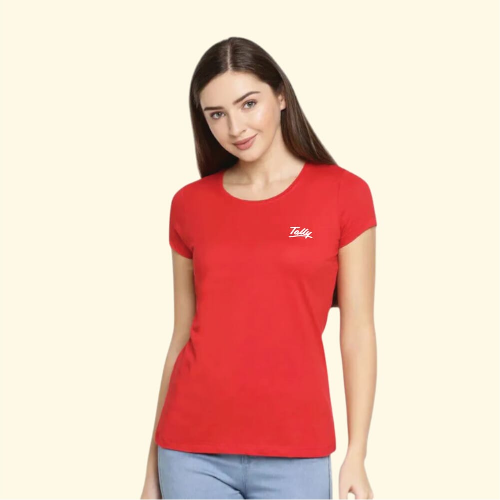 Grey's And Blues Easy T-shirt women's-Red